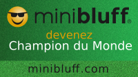 Denise joue au Minibluff